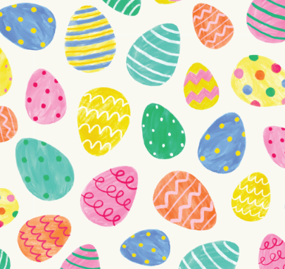 Easter Eggs Bow Tie Collar