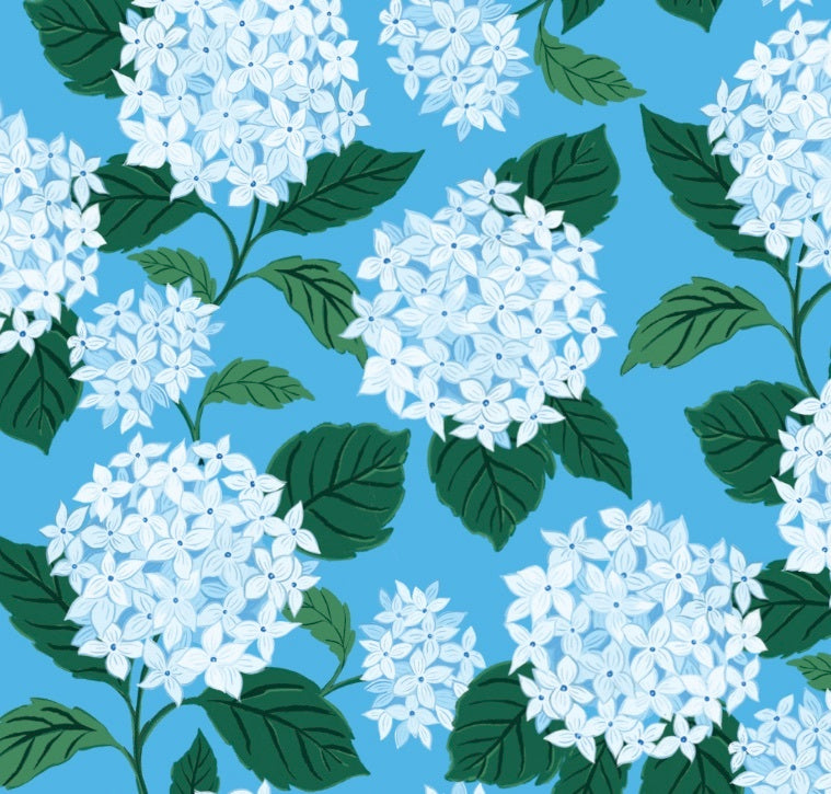 Hydrangea Lady Bow Collar