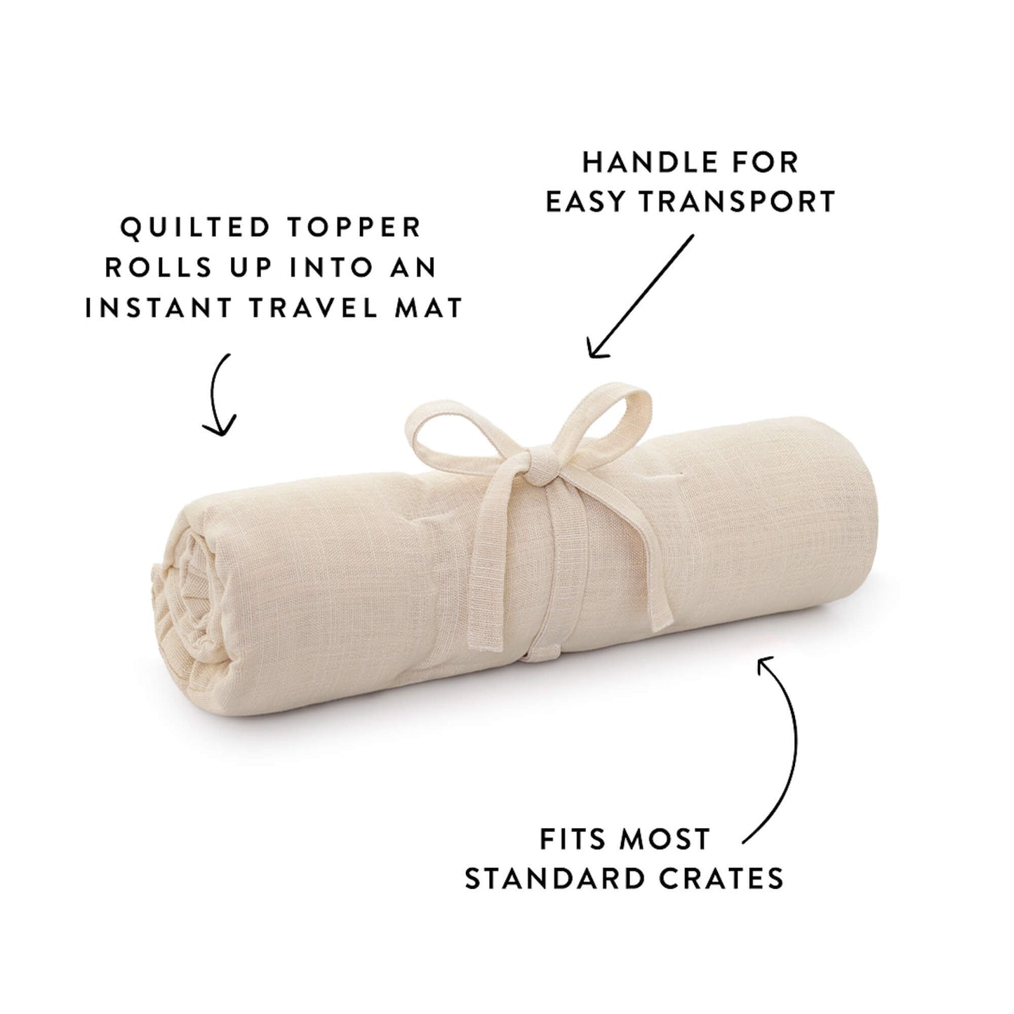 Oatmeal Bolster Dog Bed