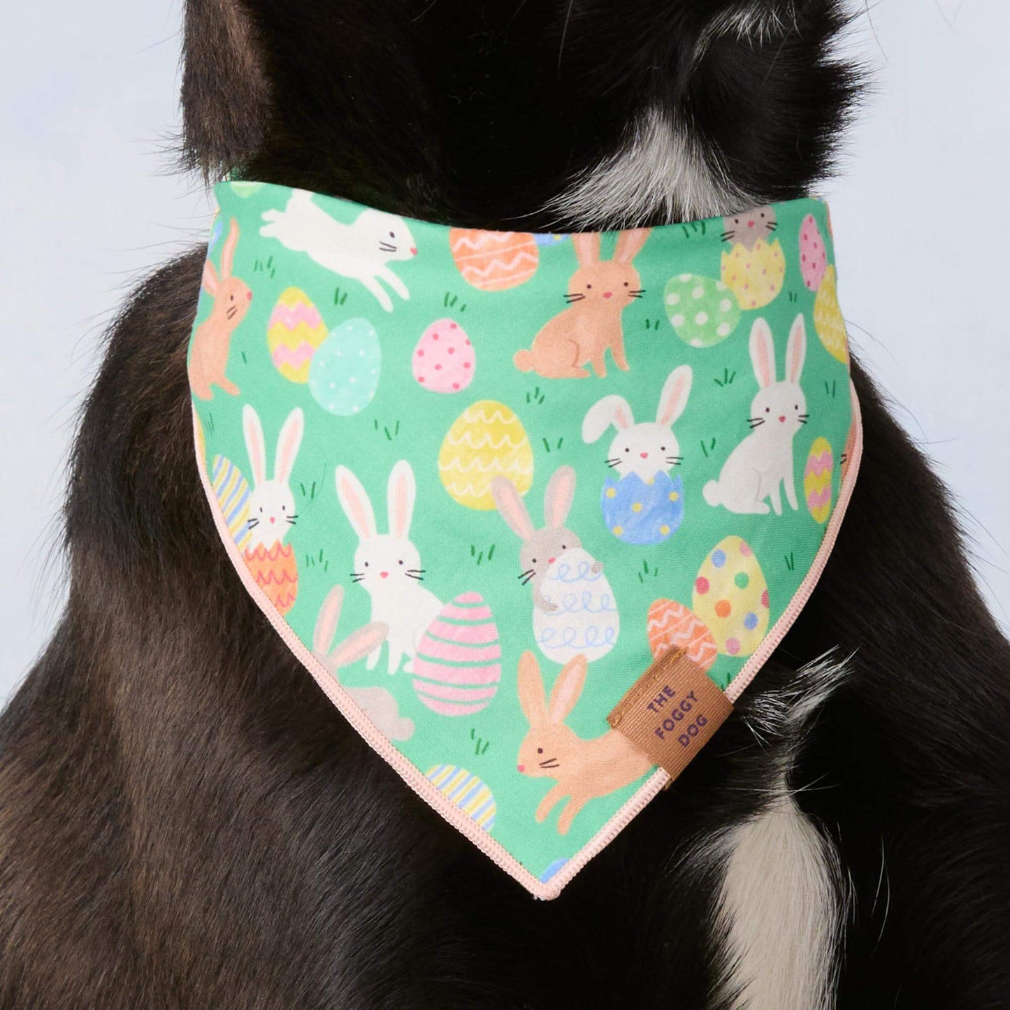 Hoppy Easter Reversible Dog Bandana