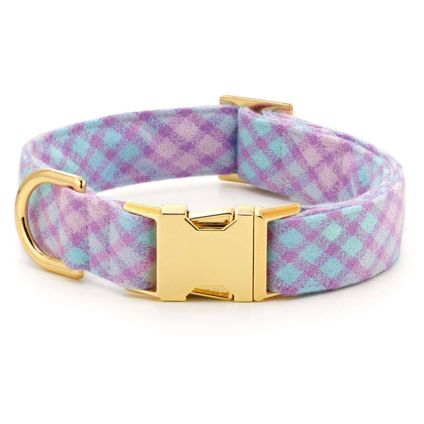 Sorbet Plaid Flannel Dog Collar