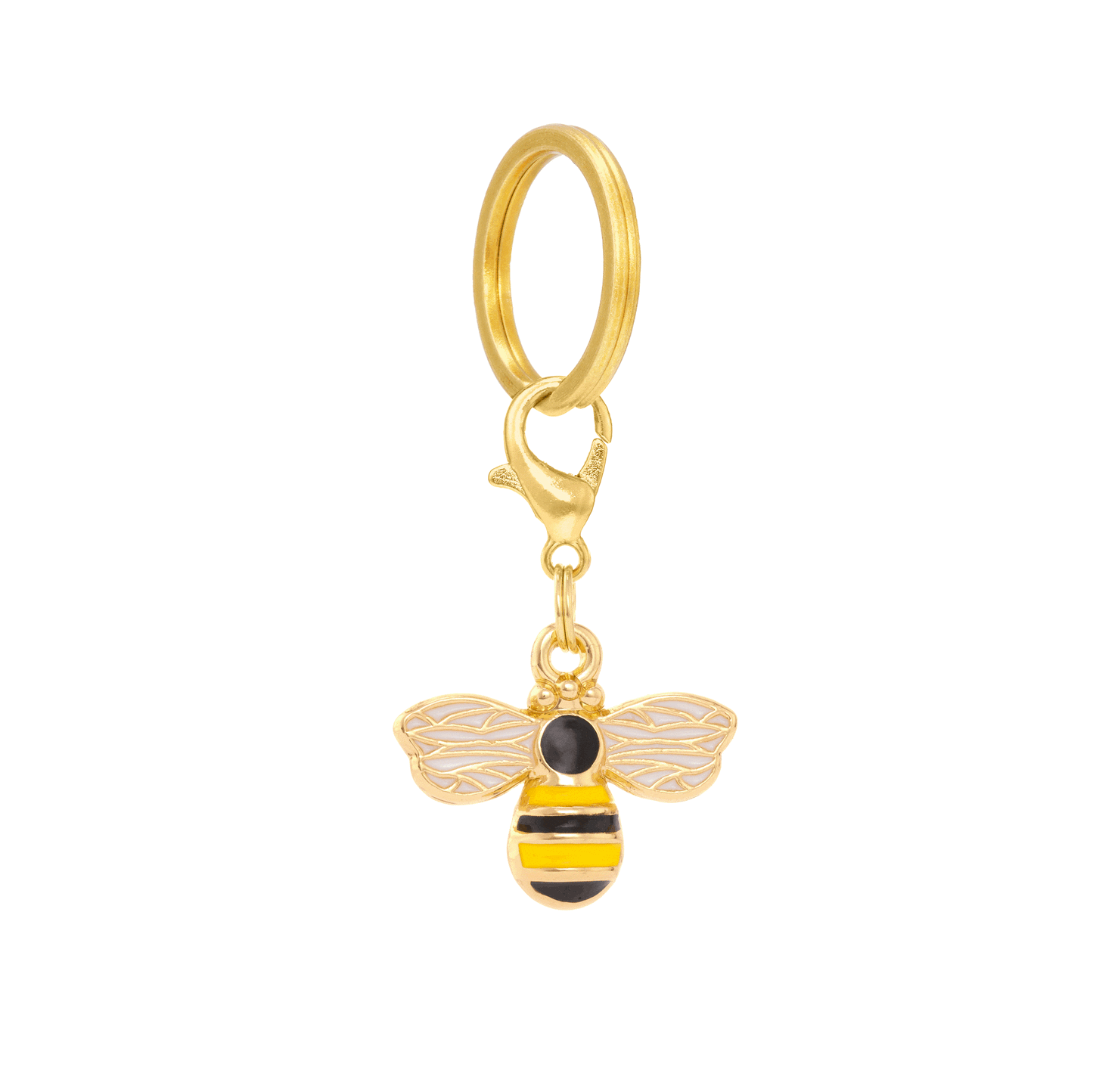 Honey Bee Collar Charm