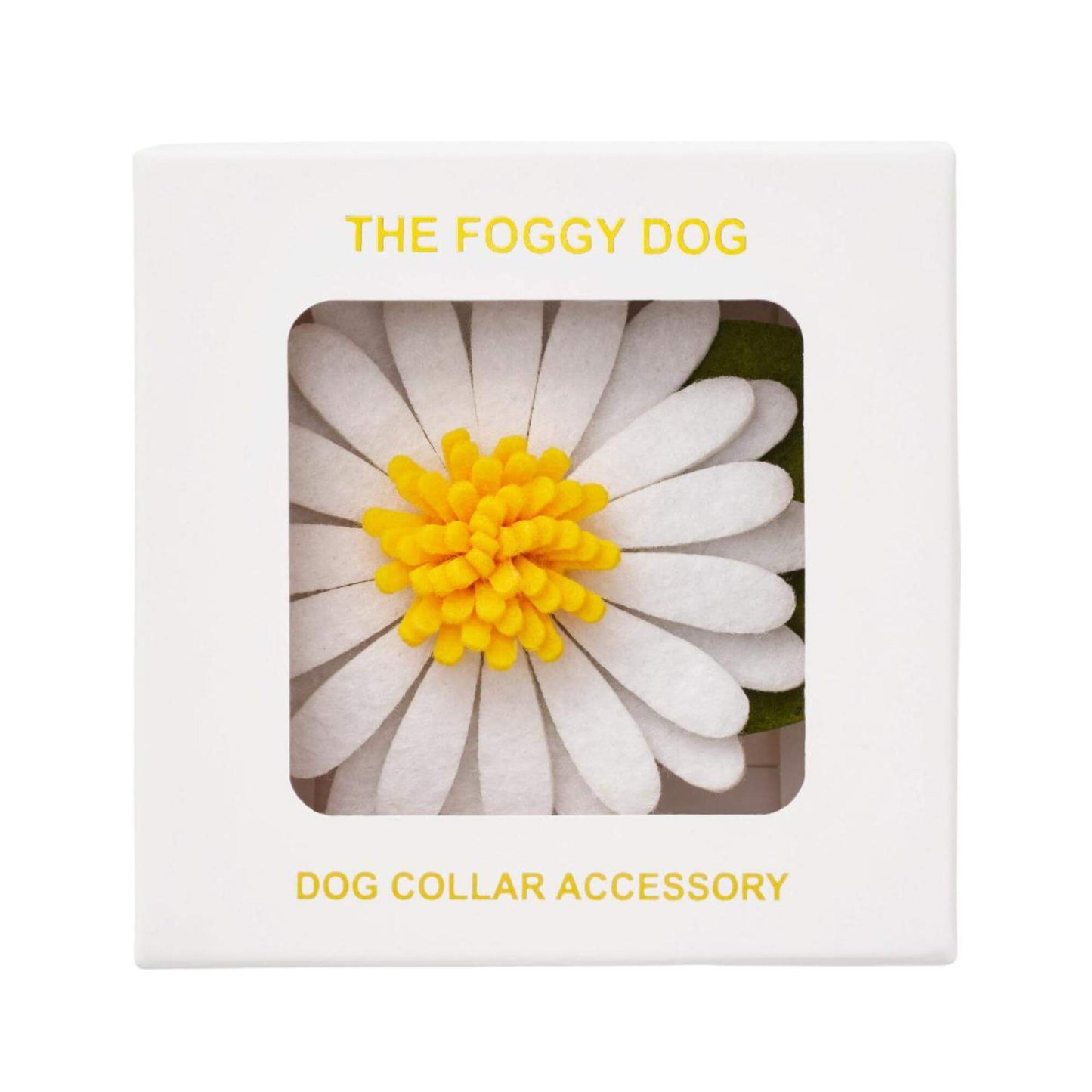 Daisy Dog Collar Flower