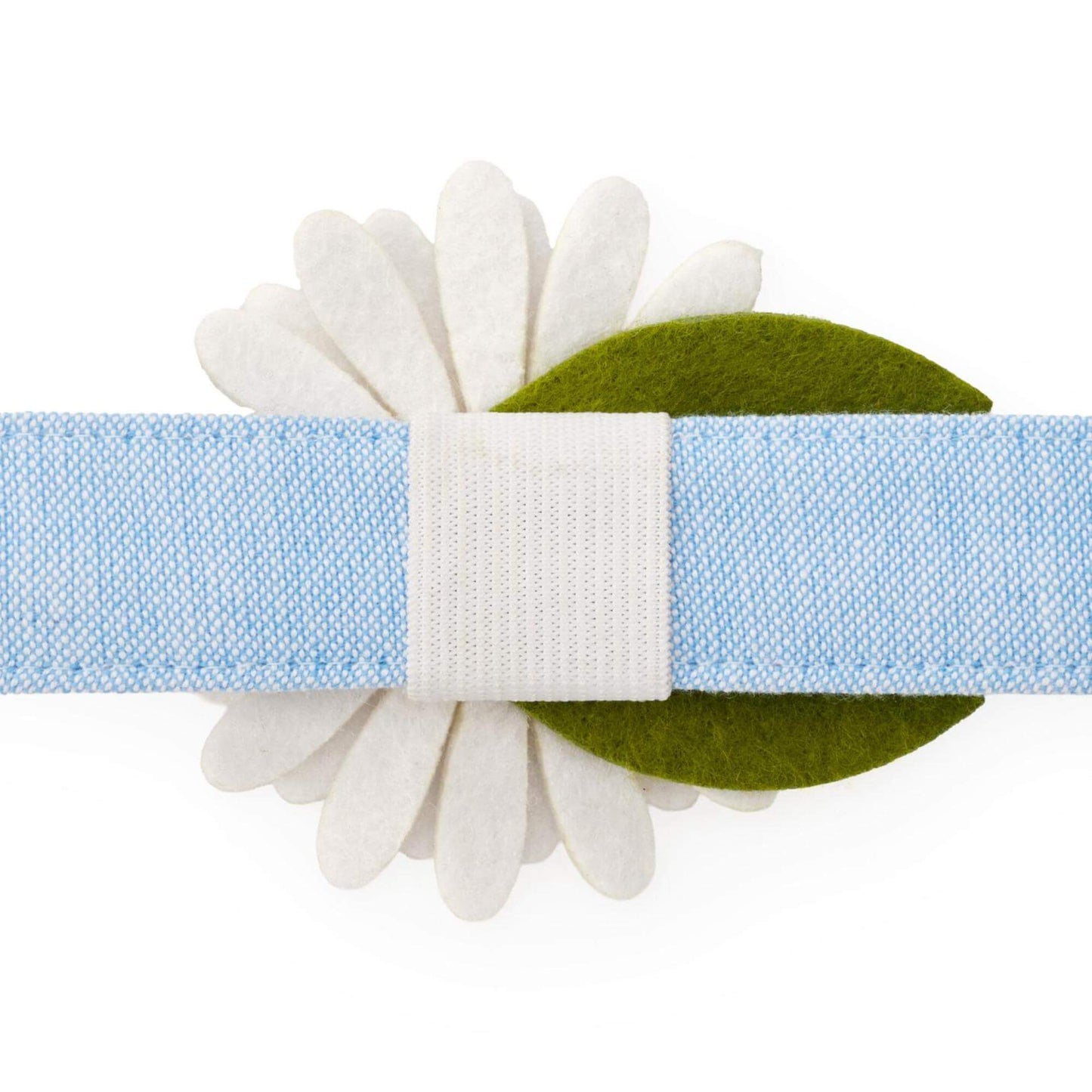 Daisy Dog Collar Flower