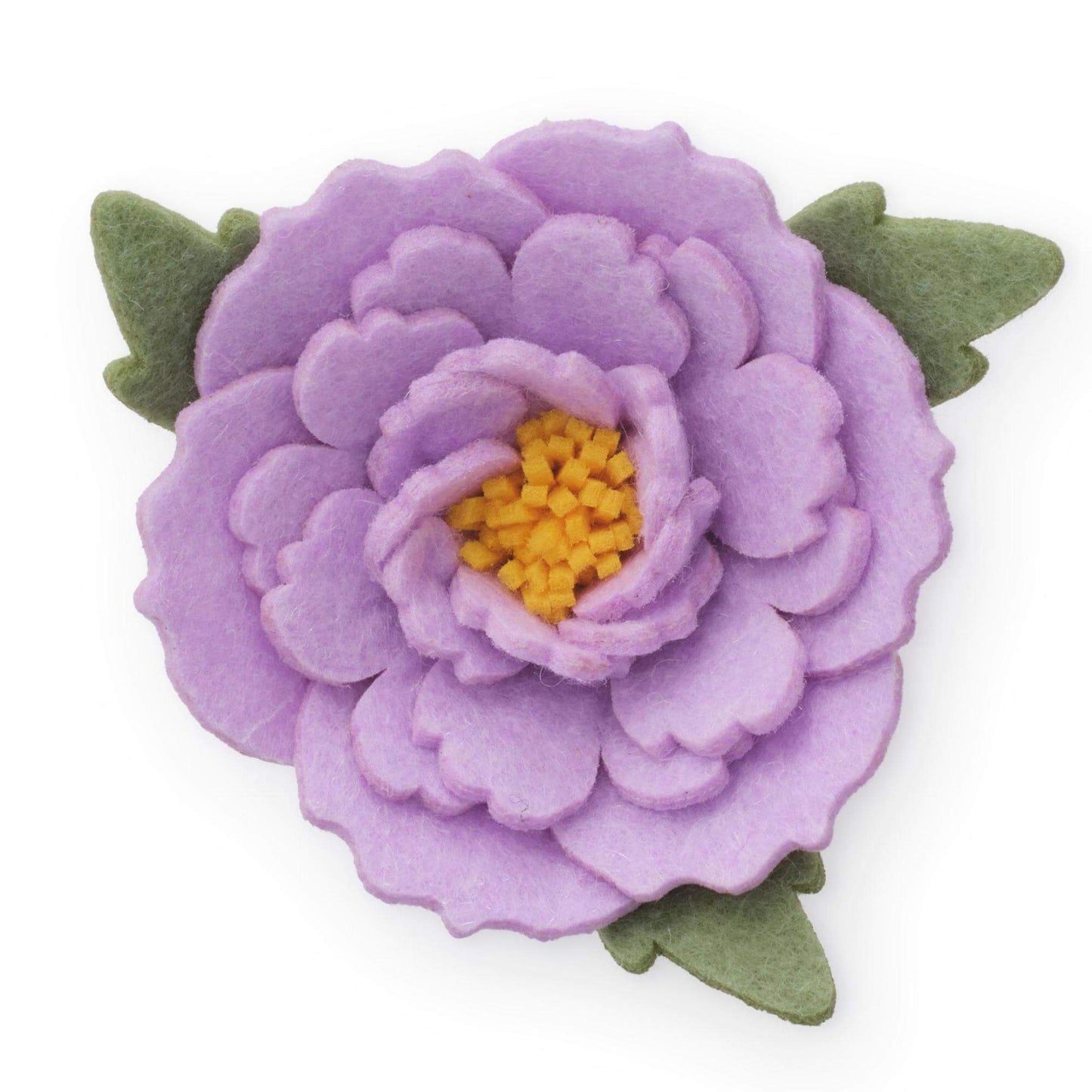 Lilac Peony Dog Collar Flower Set