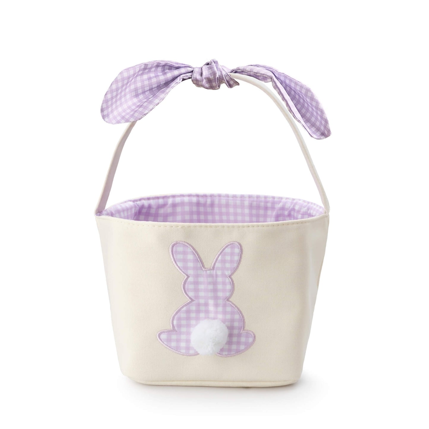 Lavender Gingham Easter Basket Starter Set