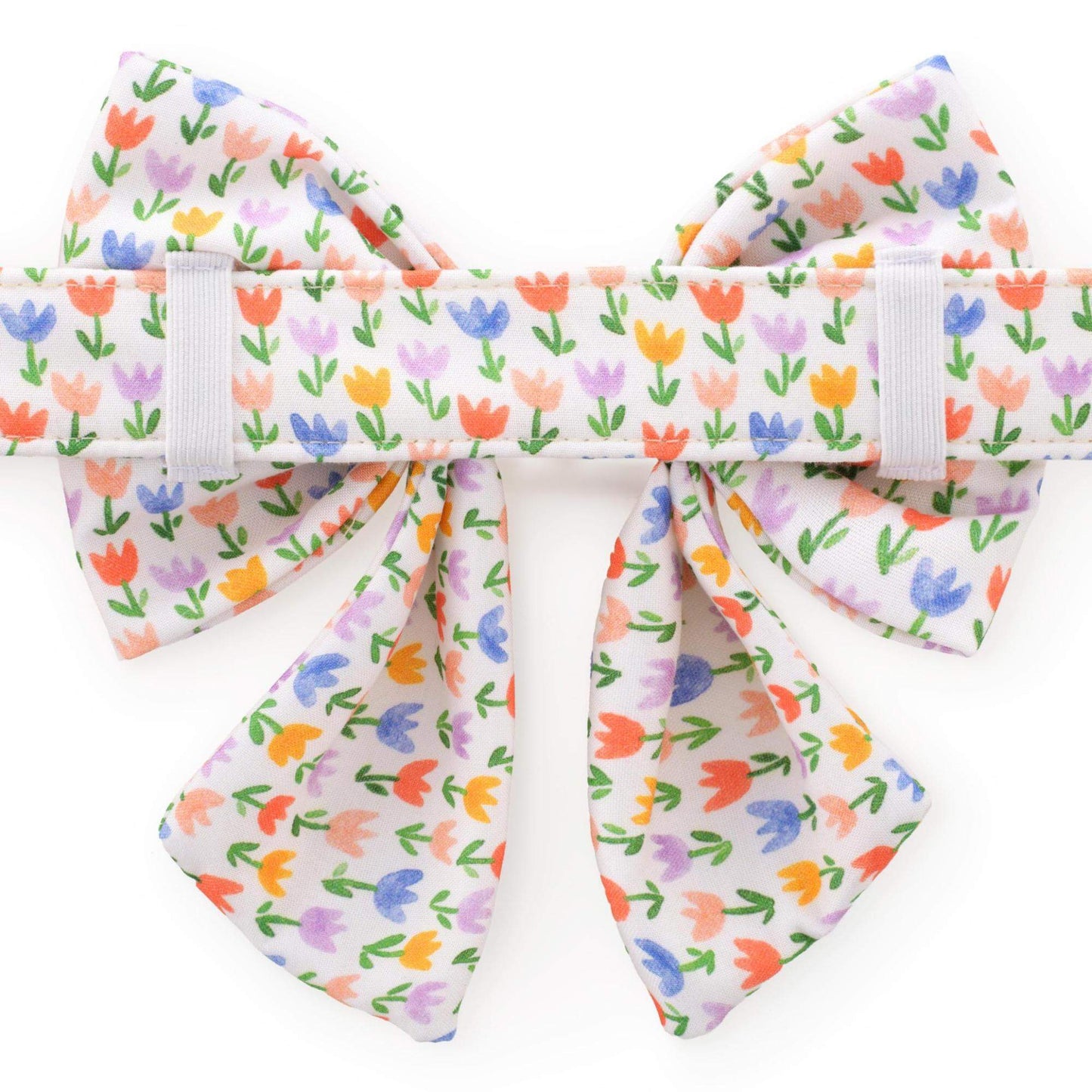 Tulip Garden Lady Dog Bow
